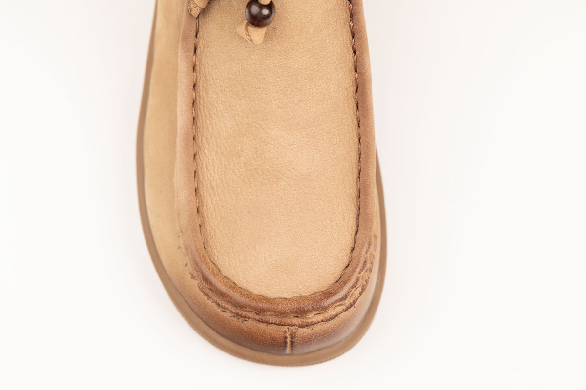 Ghete damă piele naturală FRANCO GERARDO 5782 Apricot (36-40)