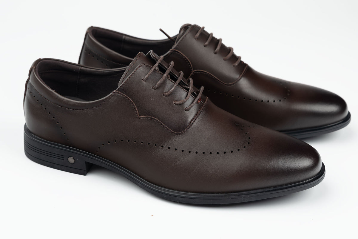 Pantofi bărbați piele natură ELDEMAS 066-025 Brown