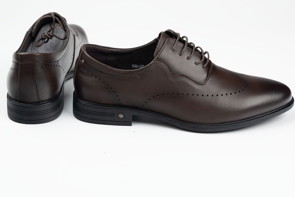Pantofi bărbați piele natură ELDEMAS 066-025 Brown
