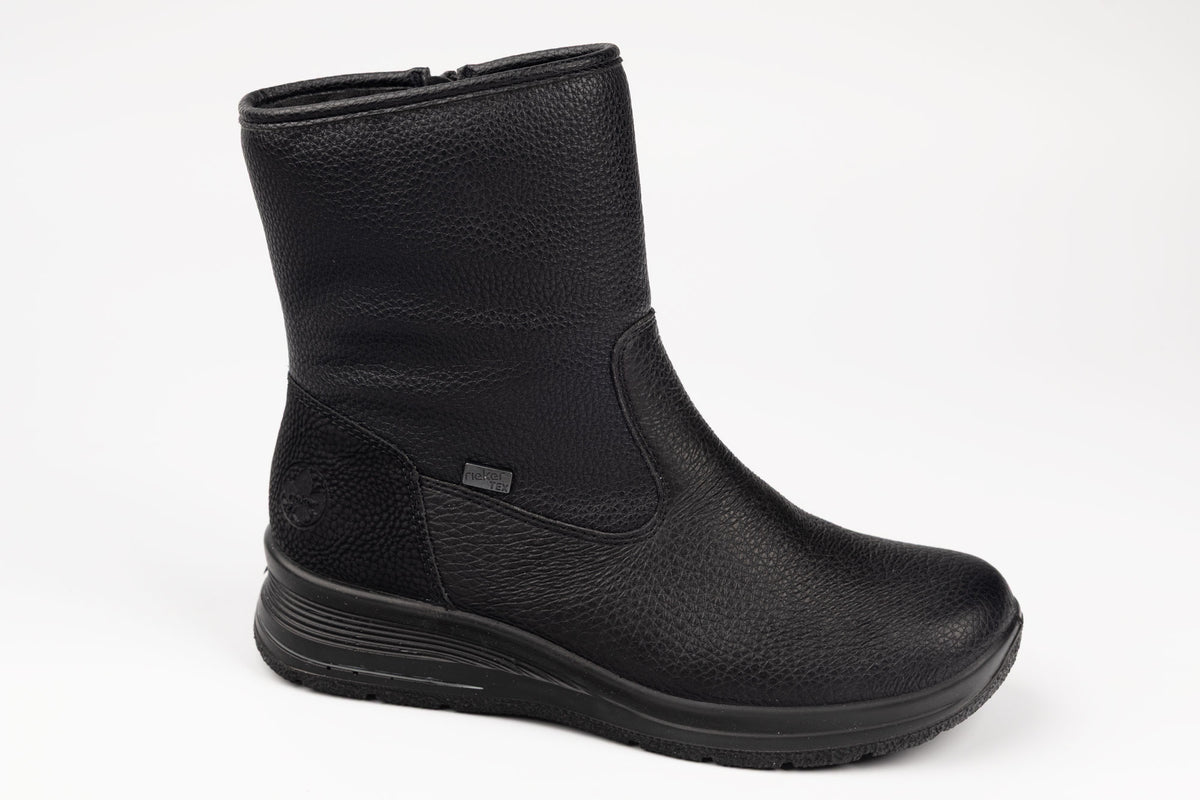 Ghete dama piele naturală RIEKER 7760-00 N (36-42)