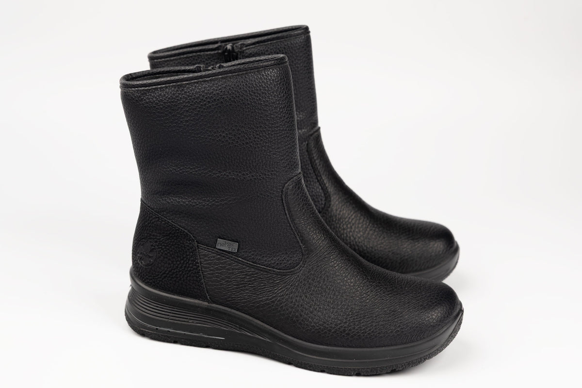 Ghete dama piele naturală RIEKER 7760-00 N (36-42)