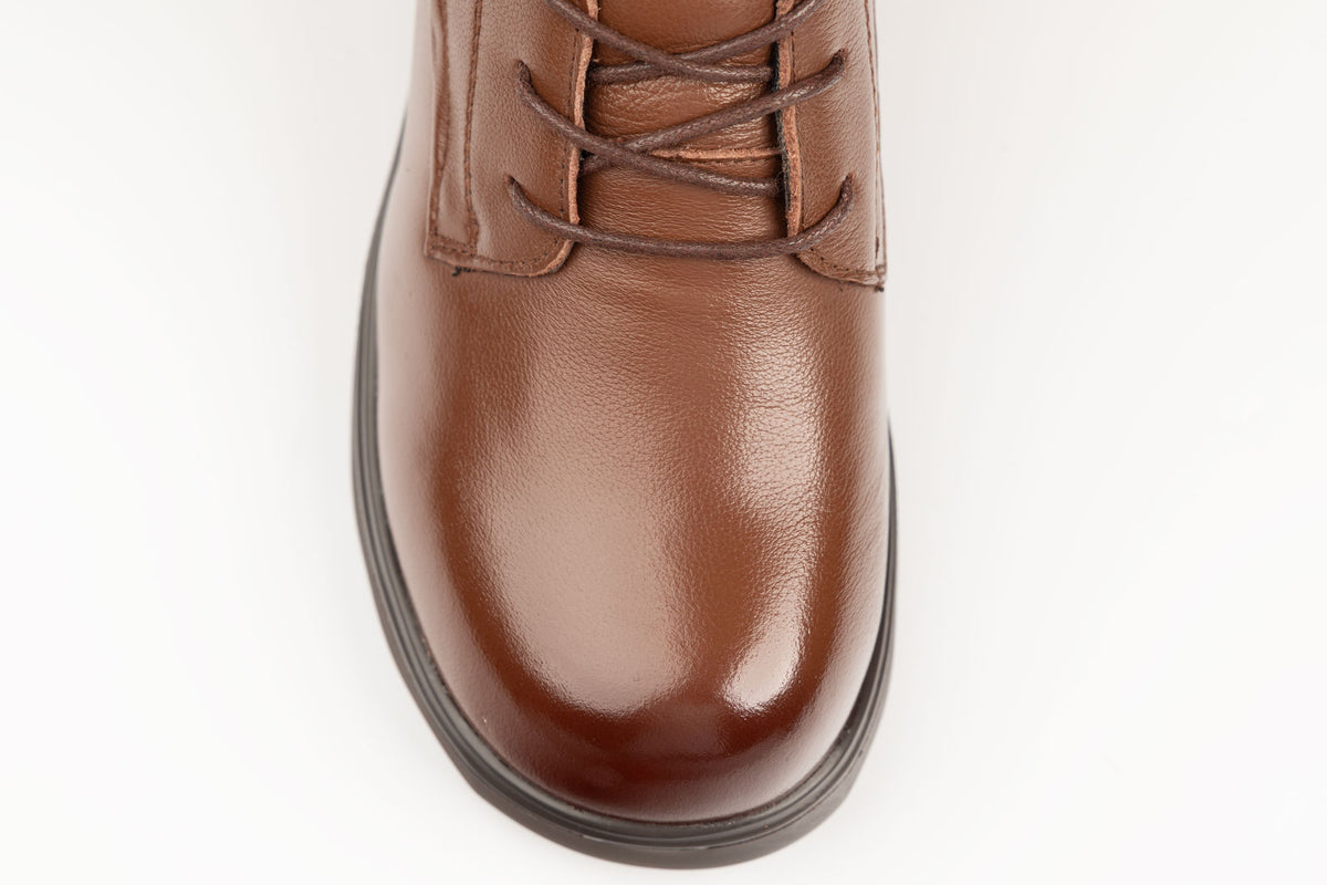Ghete damă piele naturală GALOP 5008 Maro (36-40)