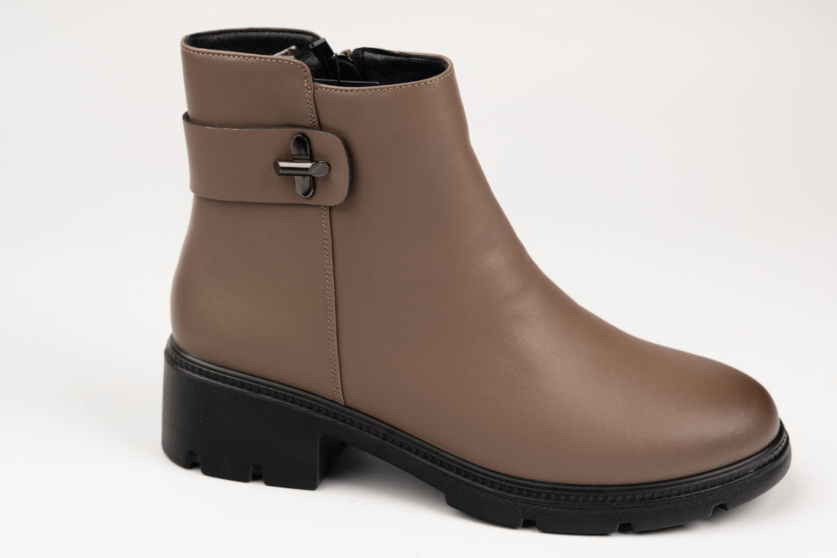 Ghete damă piele naturală FORMAZIONE 3713 Apricot