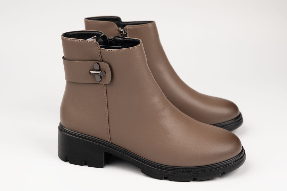 Ghete damă piele naturală FORMAZIONE 3713 Apricot