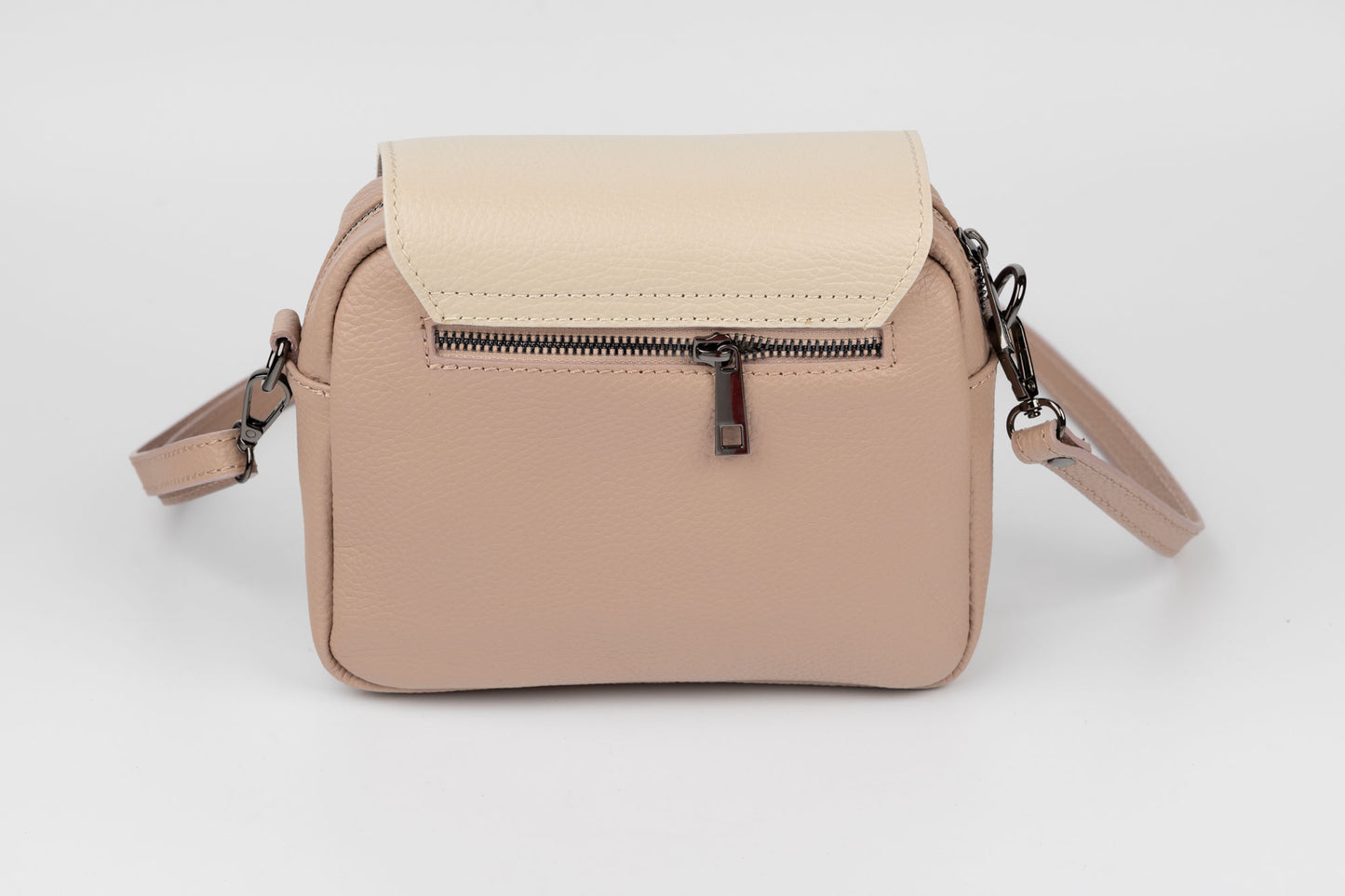 Geanta din piele naturală FENIX FASHION 23317 Roz