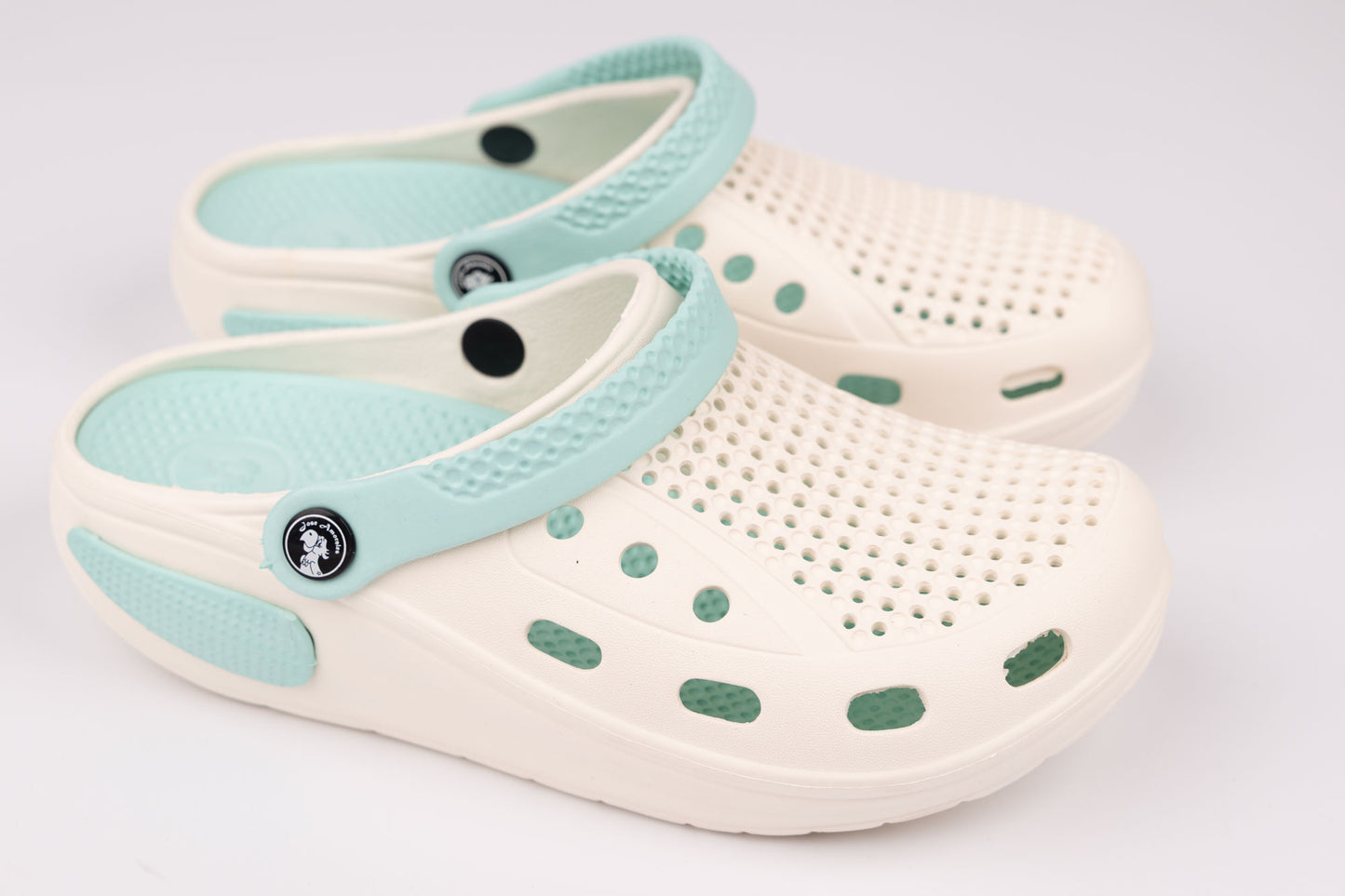 Saboți damă Verso 117021 Crem Blue 36-41