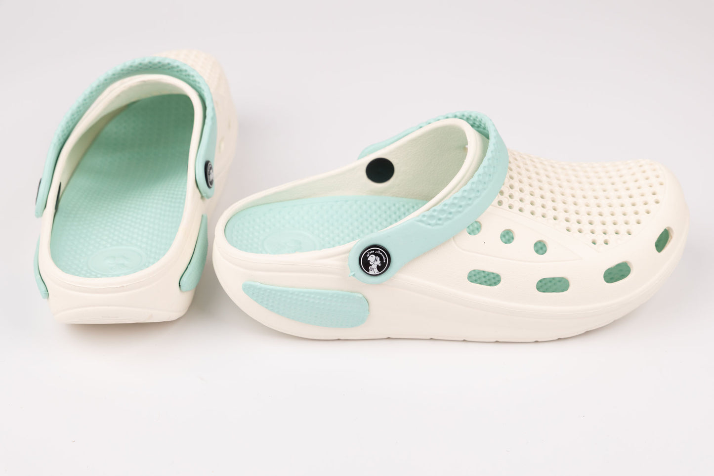 Saboți damă Verso 117021 Crem Blue 36-41