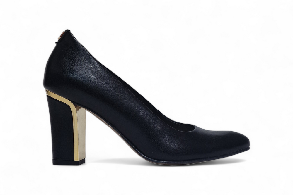 Pantofi dama eleganti piele naturala SALA 1198 negru box