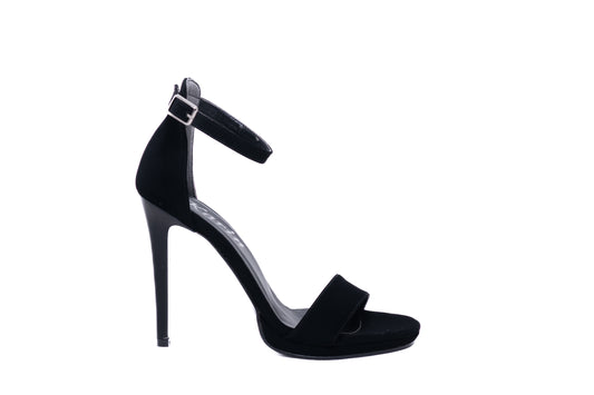 Sandale dama KARIN 6300 negru velur
