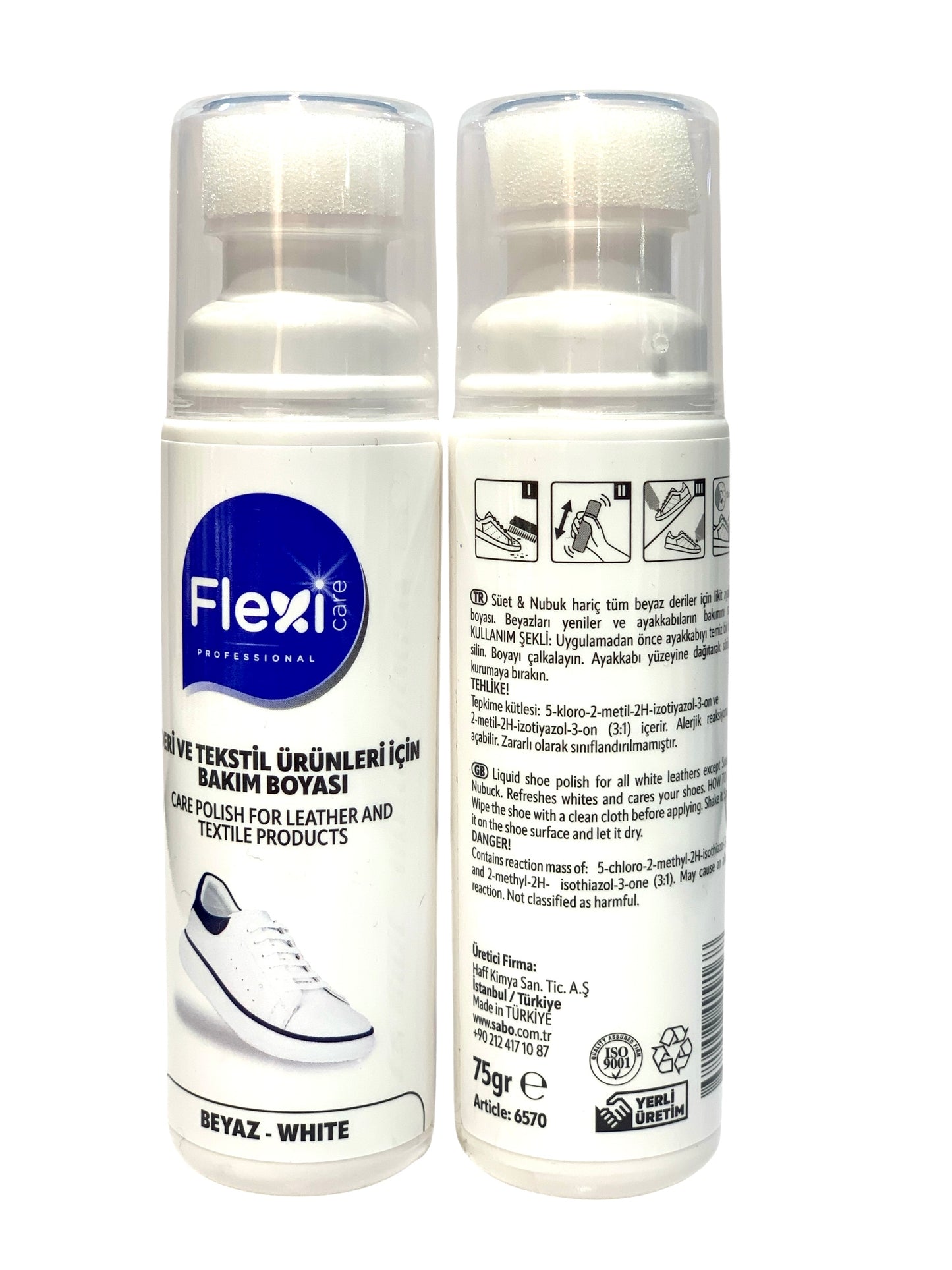 White liquid skin cream