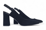 Pantofi dama eleganti piele naturala SALA dec 9954 negru velur
