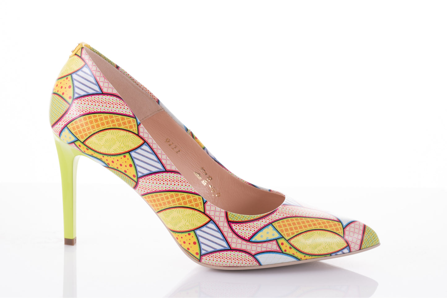 Pantofi dama eleganti piele naturala SALA 9111 multi