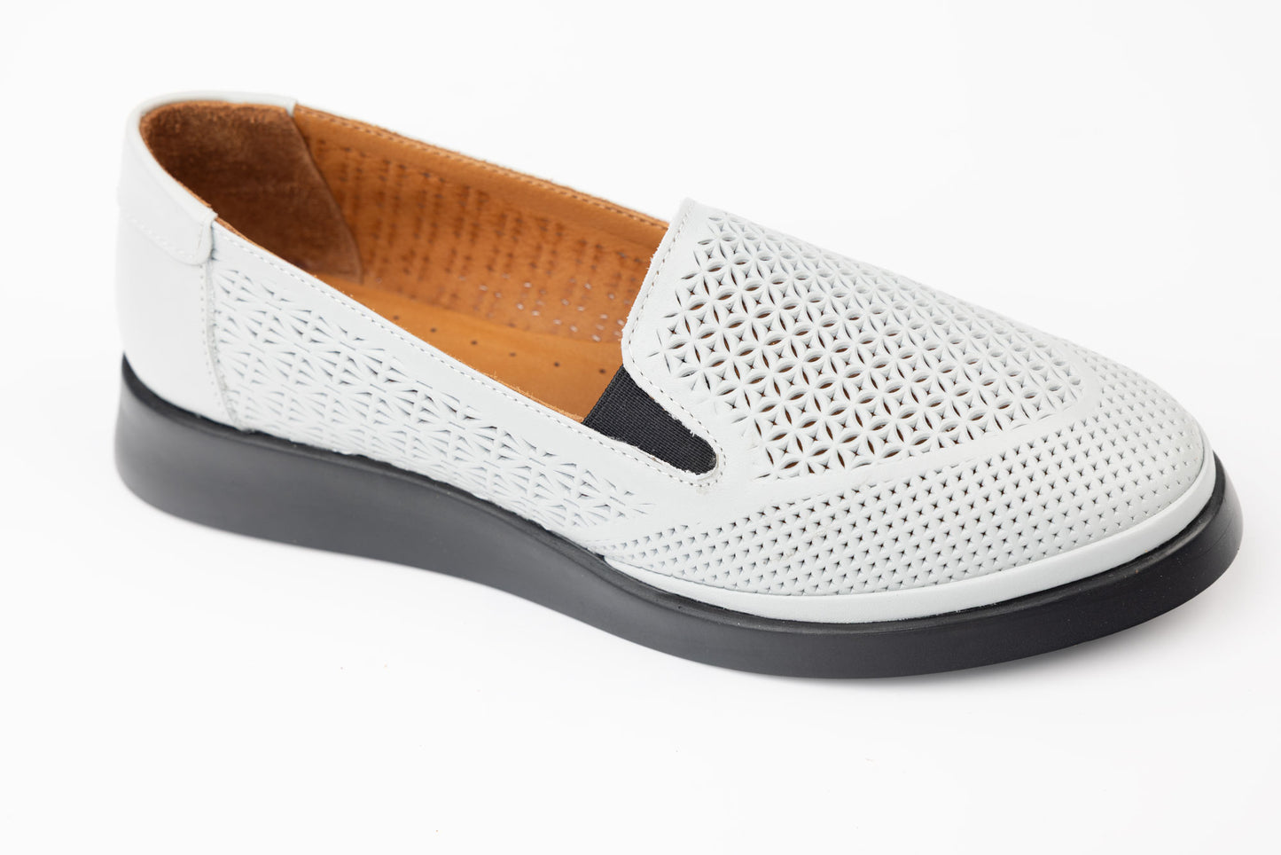 Pantofi dama piele naturală ortopedic LSD 89 Gri