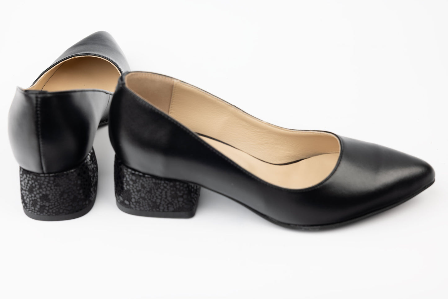 Women's shoes natural leather FICOSAN P84 N box