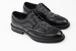 Pantofi barbati piele naturală JOHAN 16305 N presaj croco