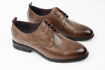 Pantofi barbati piele naturală JOHAN 26023 Maro