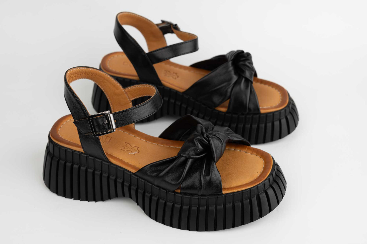 Women's casual natural leather sandals DOGATI 10657 N