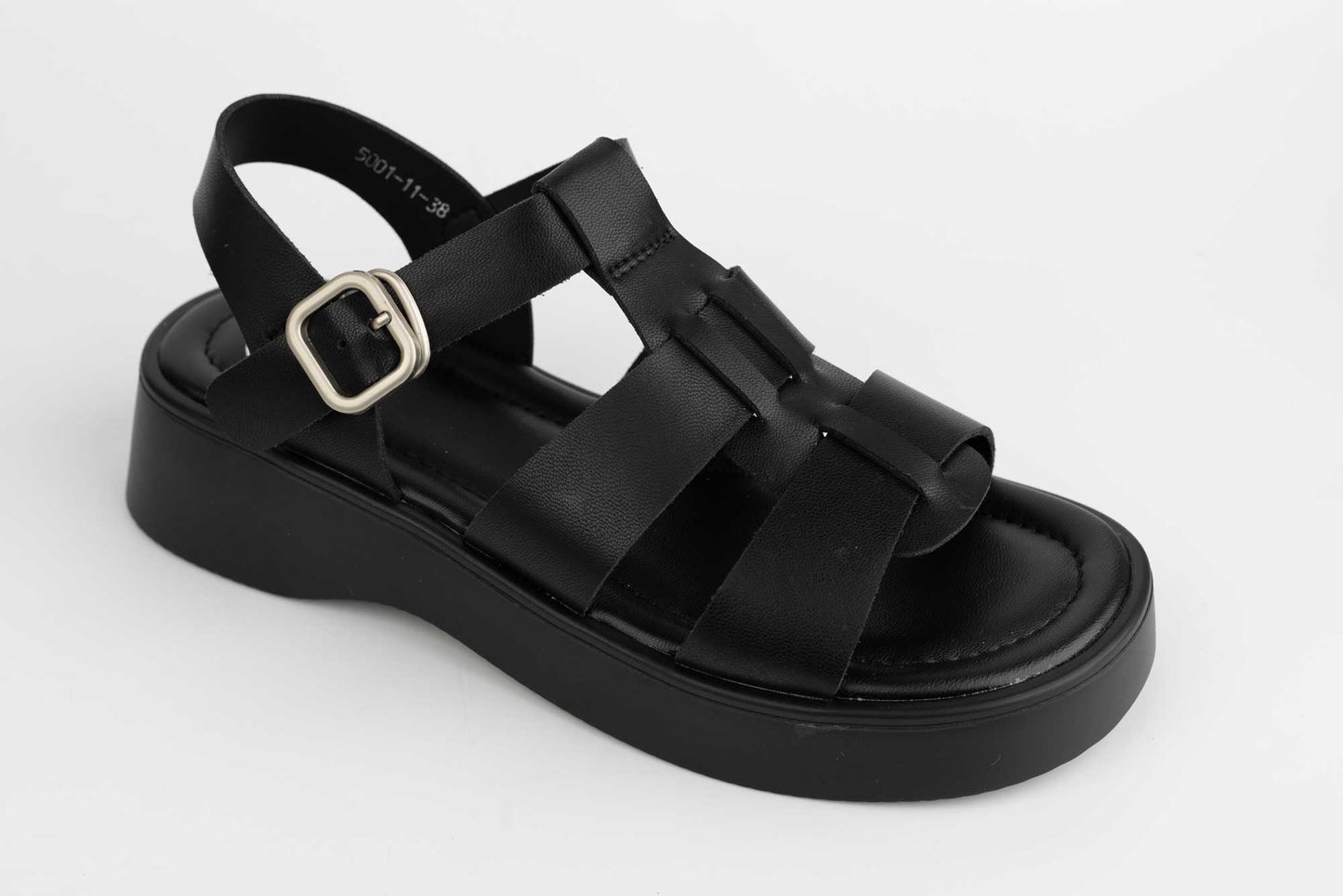 Women's casual natural leather sandals FORMAZIONE 5001 N