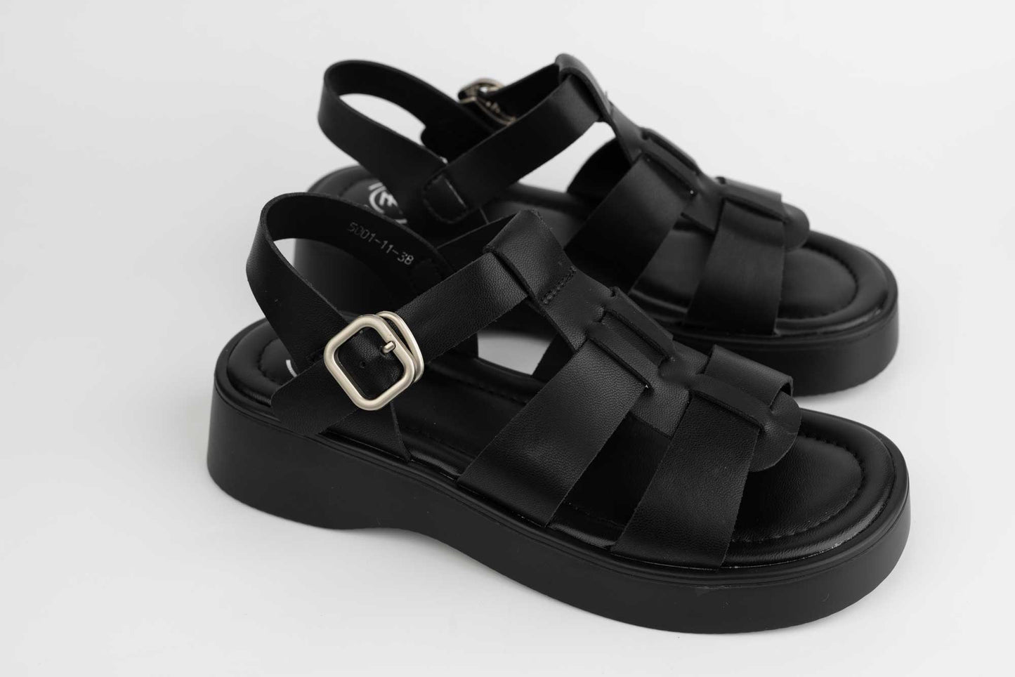 Women's casual natural leather sandals FORMAZIONE 5001 N