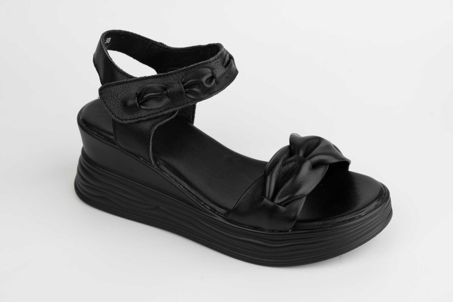 Women's casual natural leather sandals FORMAZIONE 8702 N