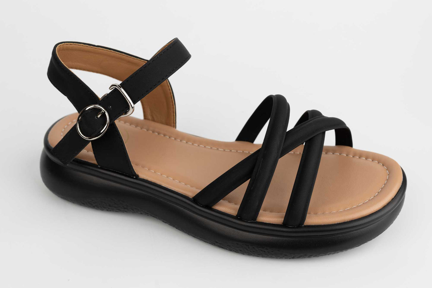 Women's sandals made of genuine leather FORMAZIONE 802 N