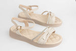 Sandale dama piele naturala FORMAZIONE 9936 Crem