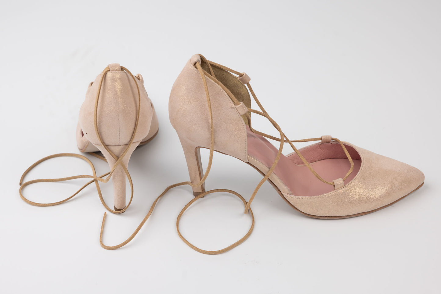 Pantofi damă piele naturală AUTHENTIC M 126 Ant Roze