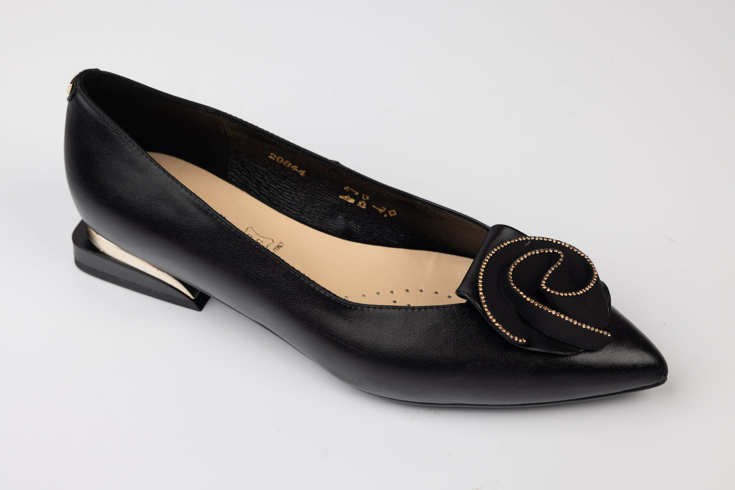 Pantofi damă piele naturală SALA 20844 N box