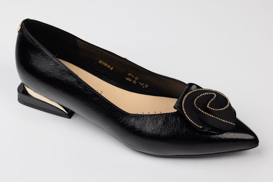 Pantofi damă piele naturală SALA 20844 N lac