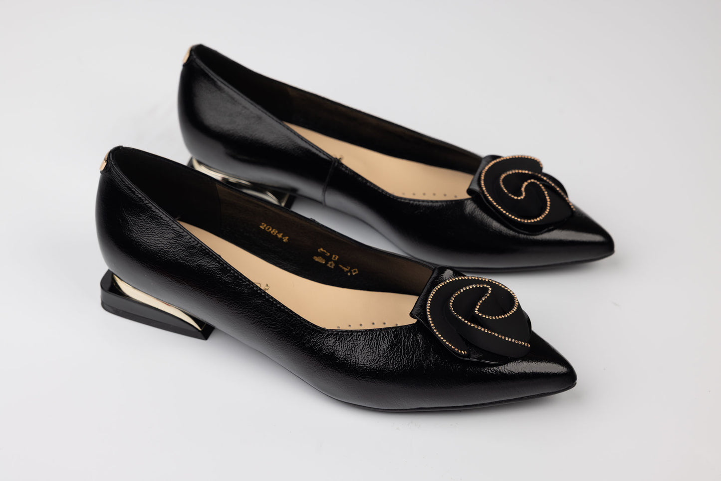 Pantofi damă piele naturală SALA 20844 N lac