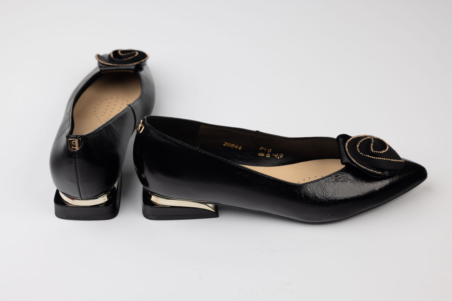 Pantofi damă piele naturală SALA 20844 N lac