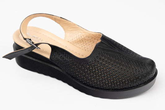 Pantofi dama piele naturală talpa ortopedica LSD 176 N