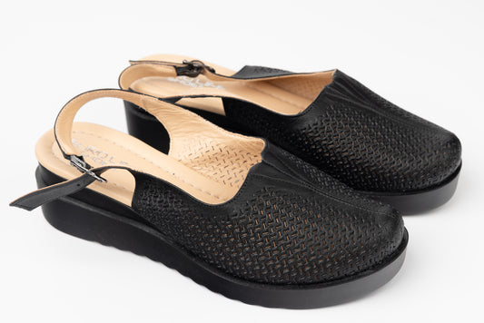 Pantofi dama piele naturală talpa ortopedica LSD 176 N