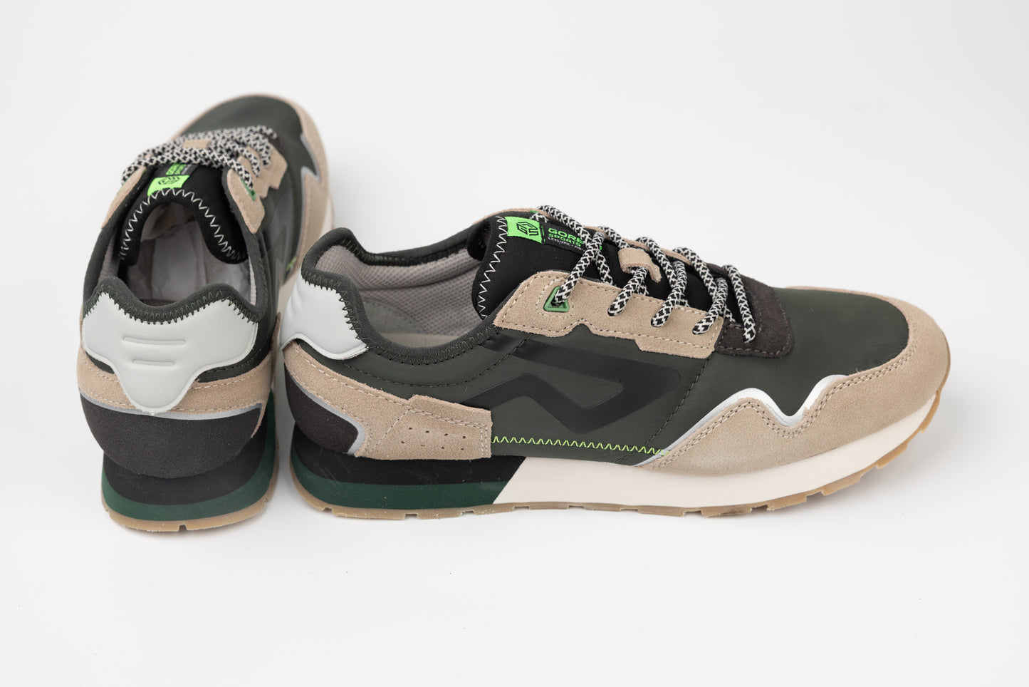 Men's sports sneakers GORETTI 30136 Green