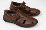 Pantofi sandala piele naturala GORETTI 9991 Cioco