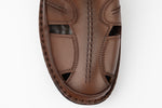Pantofi sandala piele naturala GORETTI 9991 Cioco