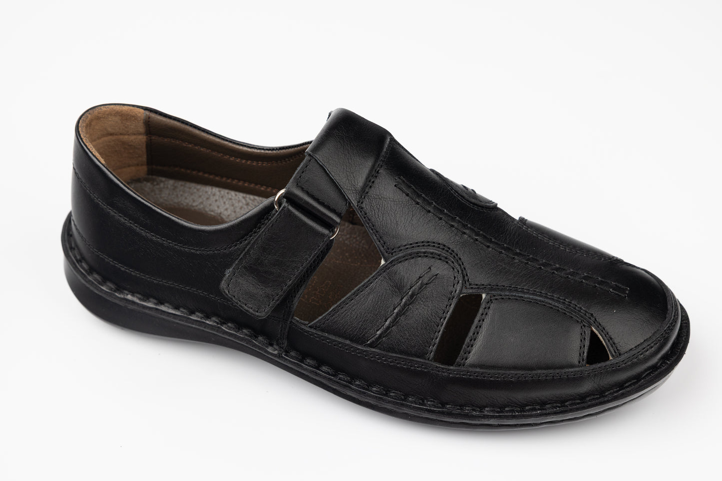 Genuine leather sandal shoes GORETTI 9991 N