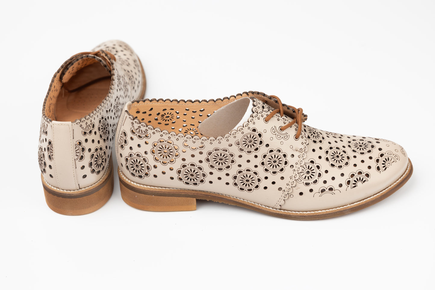 Pantofi dama piele naturală PULSO 951 Bej