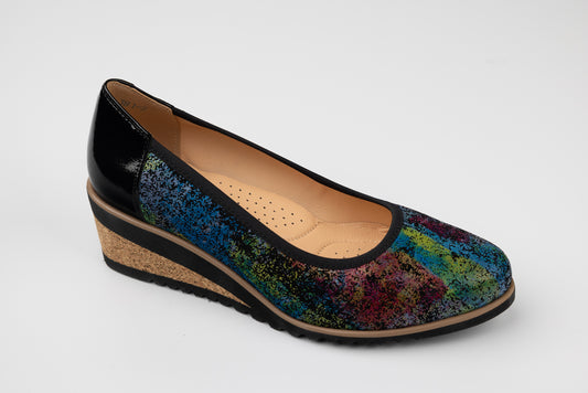 Pantofi dama piele naturală ortopedic PULSO 423 Color XXL