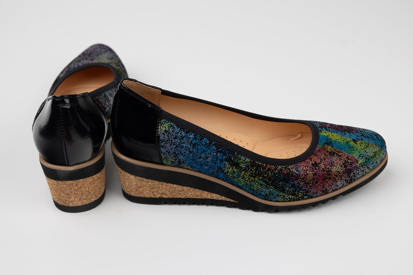 Pantofi dama piele naturală ortopedic PULSO 423 Color XXL