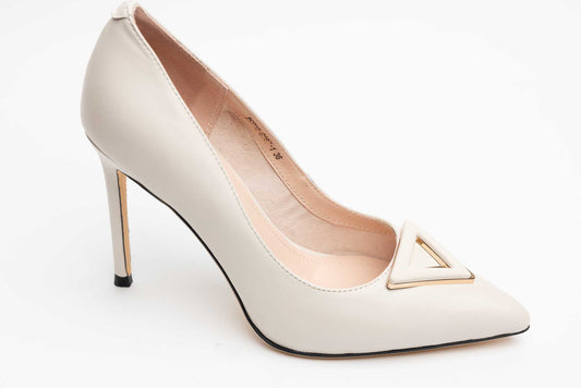 Pantofi dama piele naturală BETINA 730 Alb