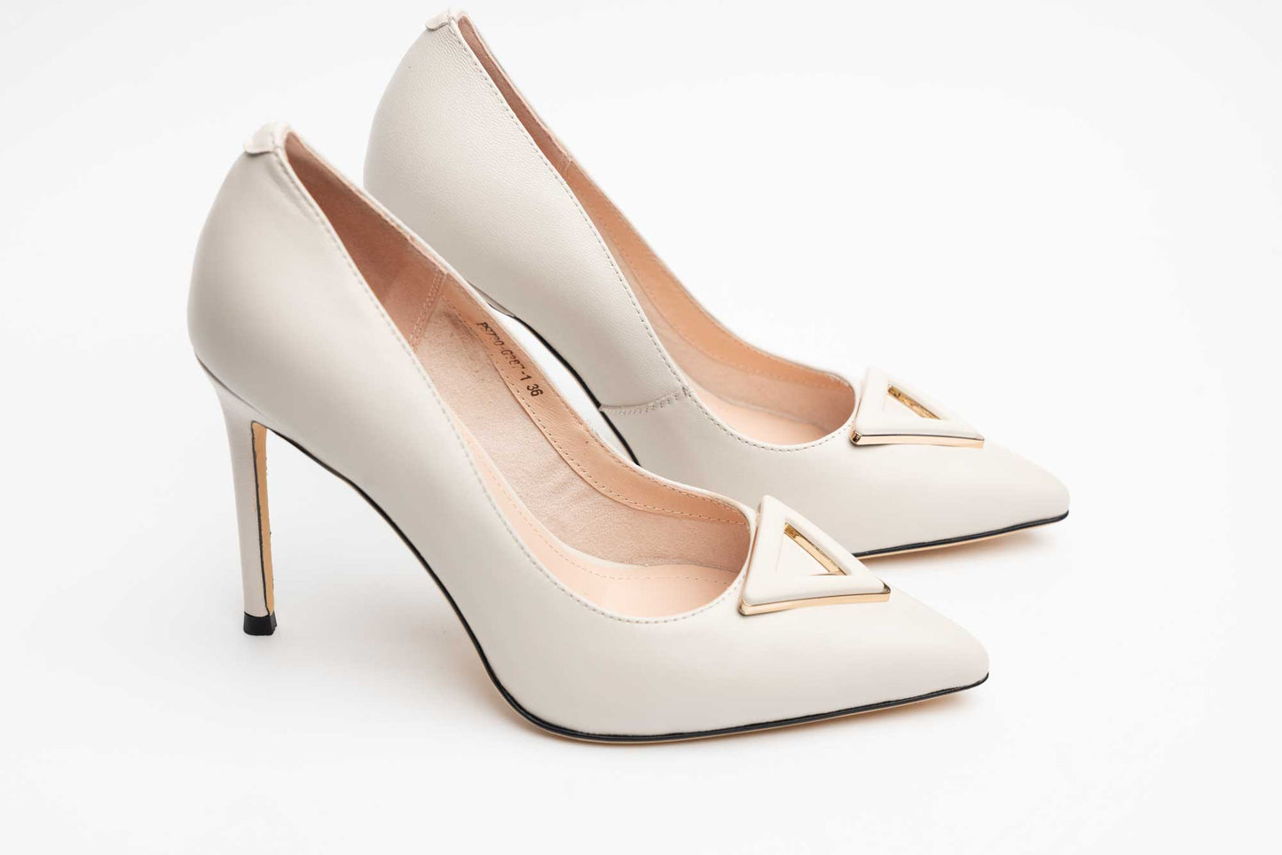 Pantofi dama piele naturală BETINA 730 Alb