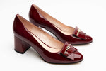 Pantofi dama piele naturală BETINA 1874 Bordo lac