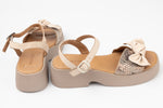 Sandale dama piele naturală ERISMA 3207 Bej