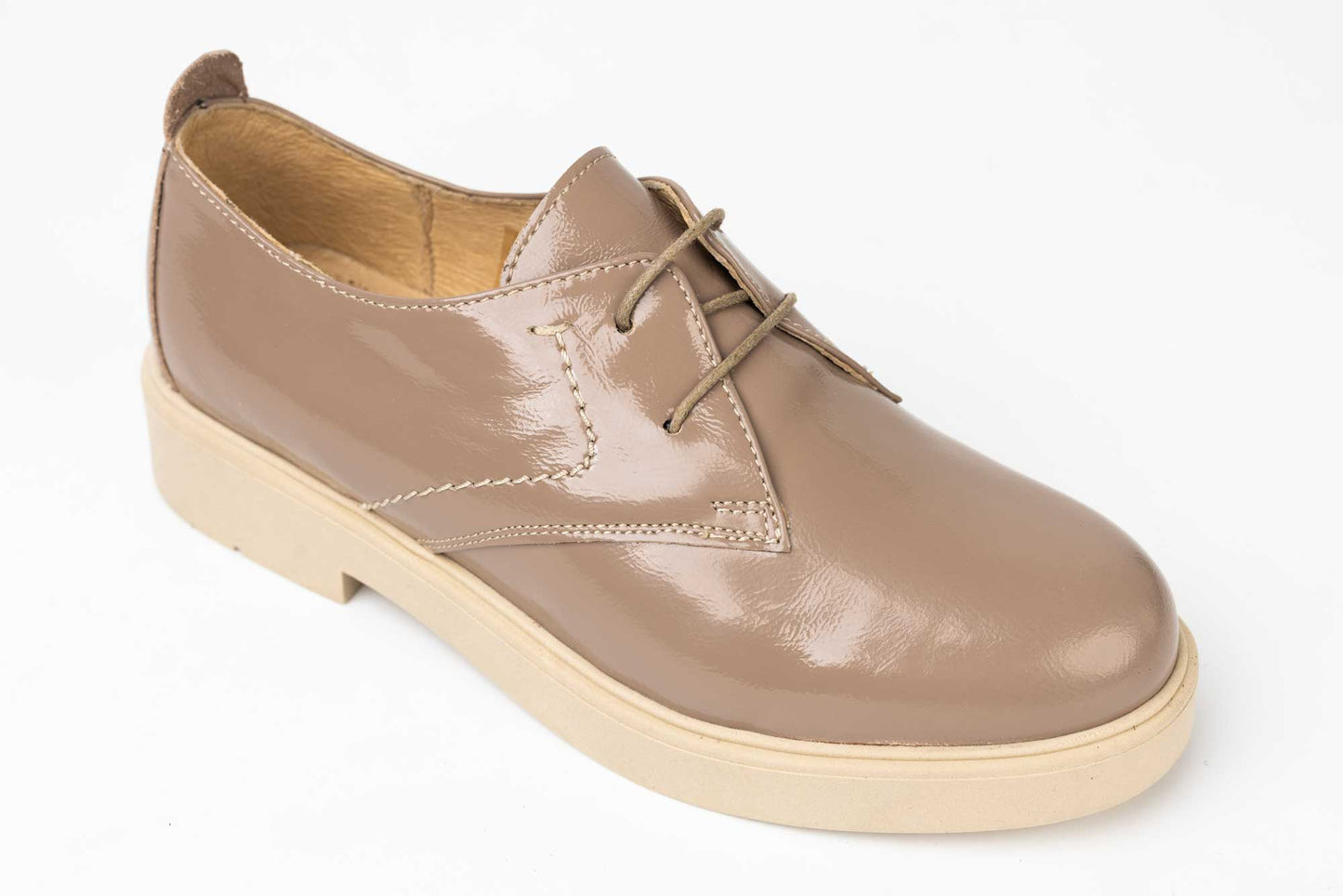 Women's genuine leather shoes CATALI 603 Taupe