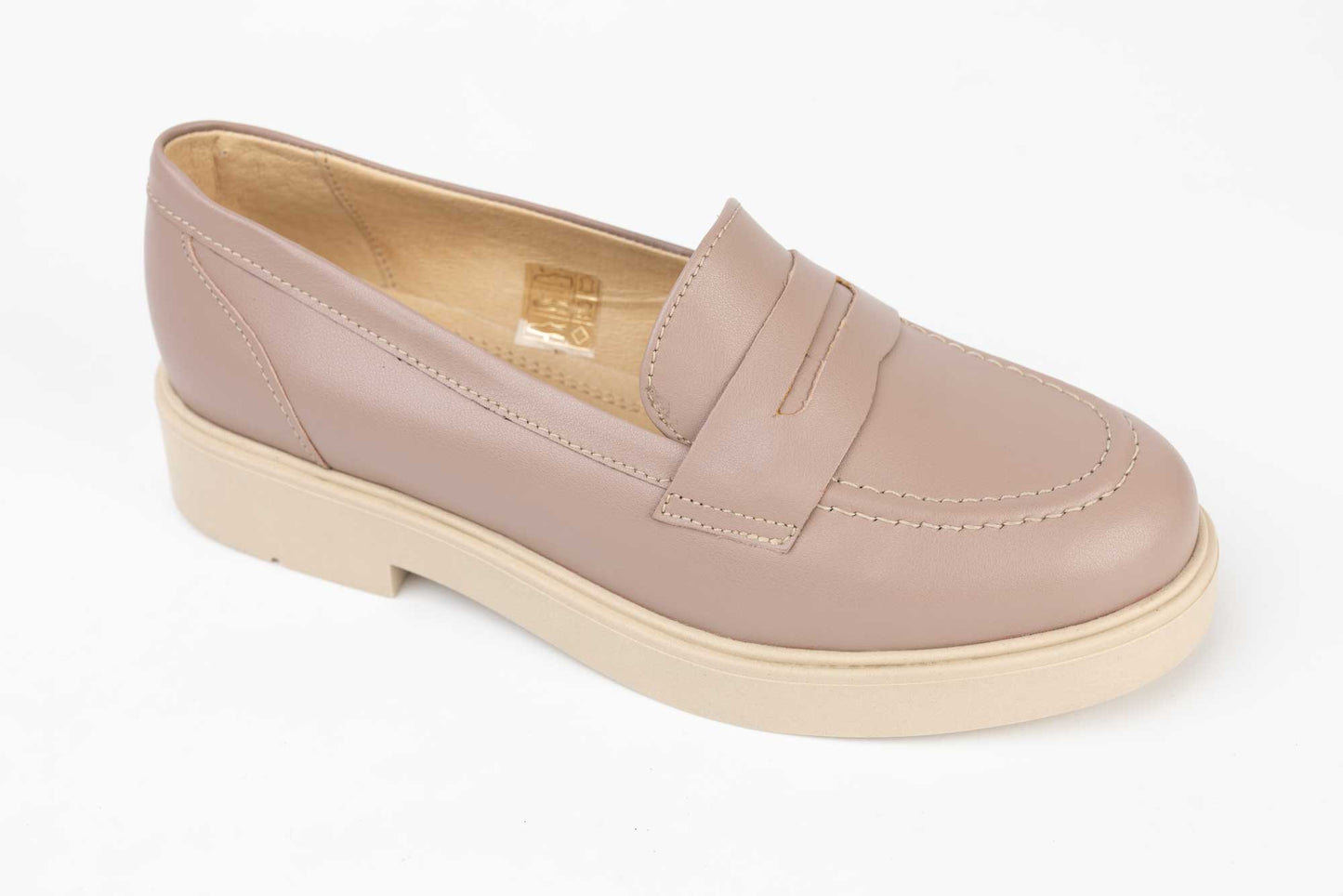 Women's genuine leather shoes CATALI 1-604 Mink