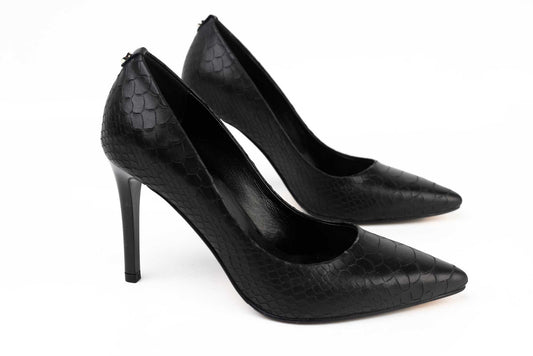Pantofi dama stiletto piele naturala BOTTA 178 N croco