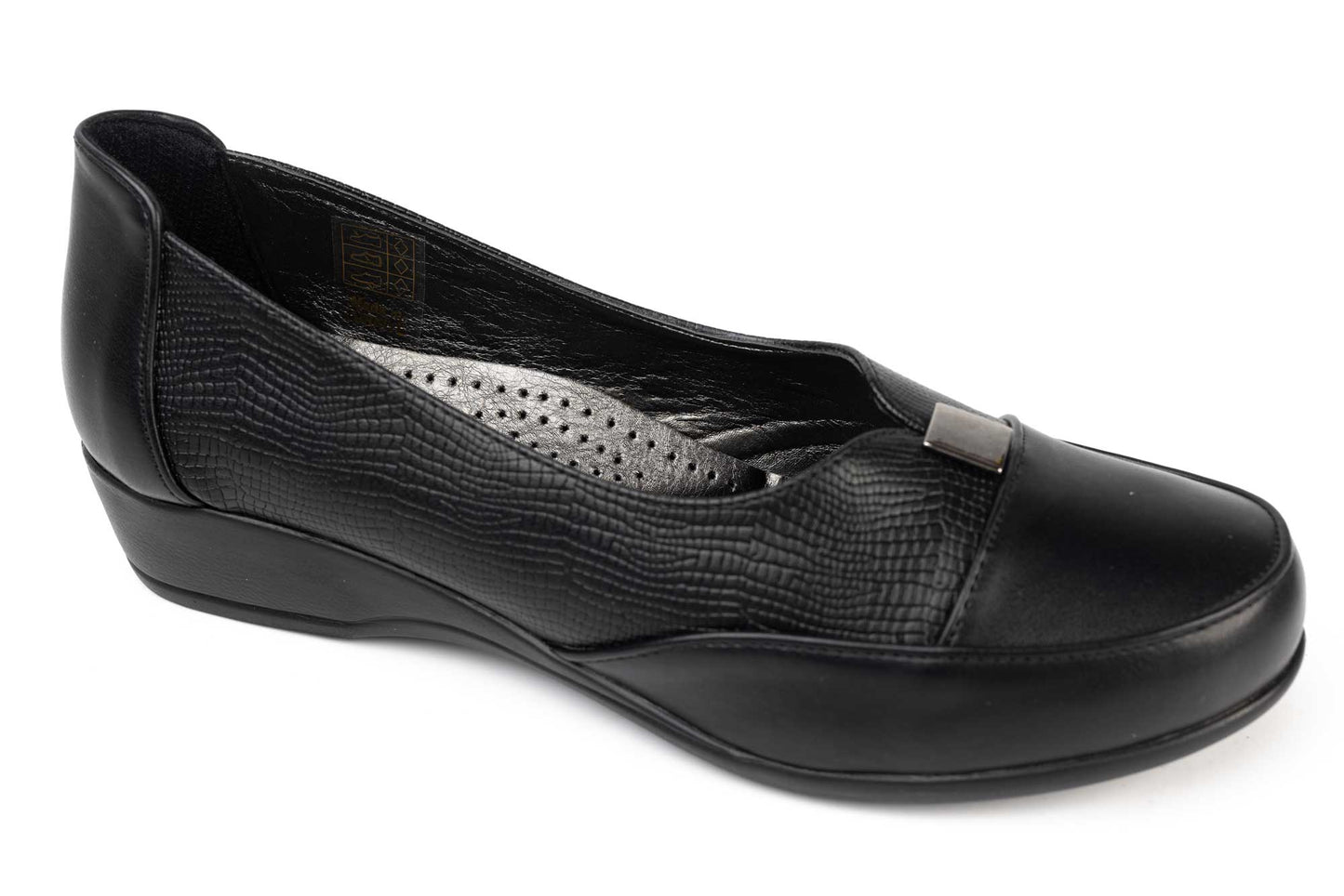 Pantofi dama piele eco LONDON 220-10 N