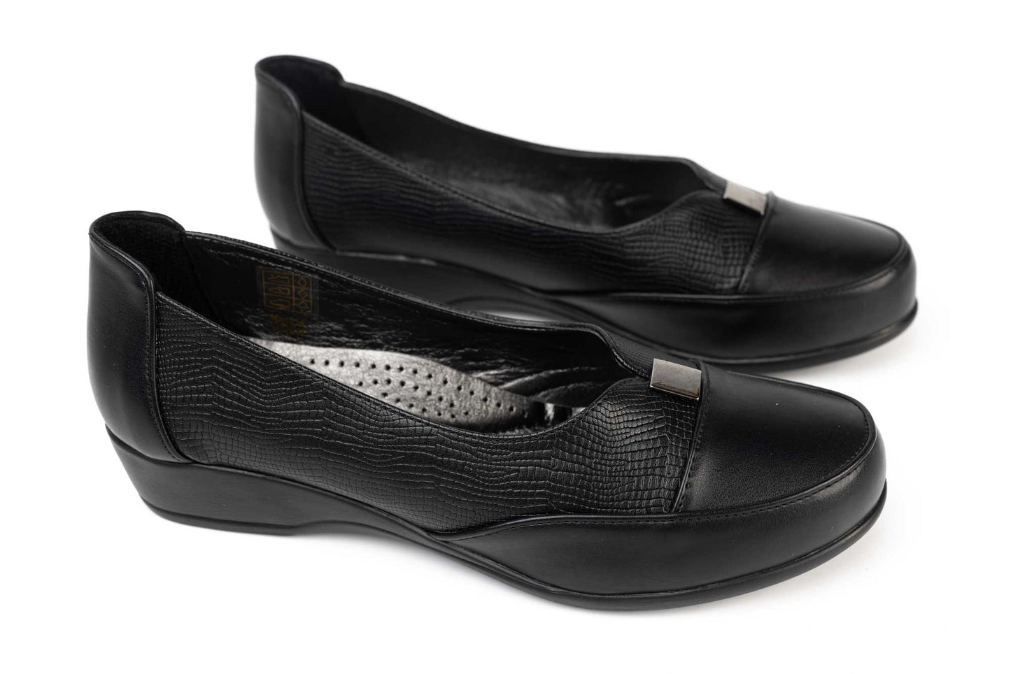 Pantofi dama piele eco LONDON 220-10 N