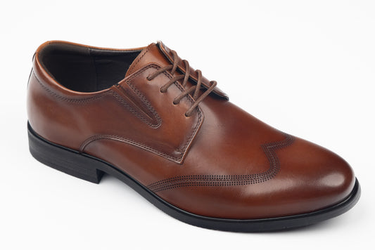 Pantofi barbati piele naturală JOHAN 16535 Maro